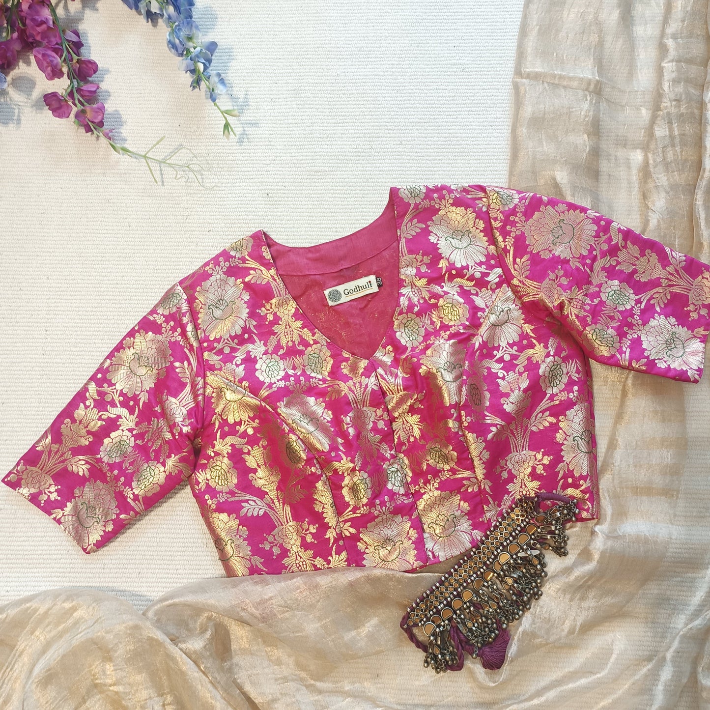 Rani Banarasi Brocade Blouse