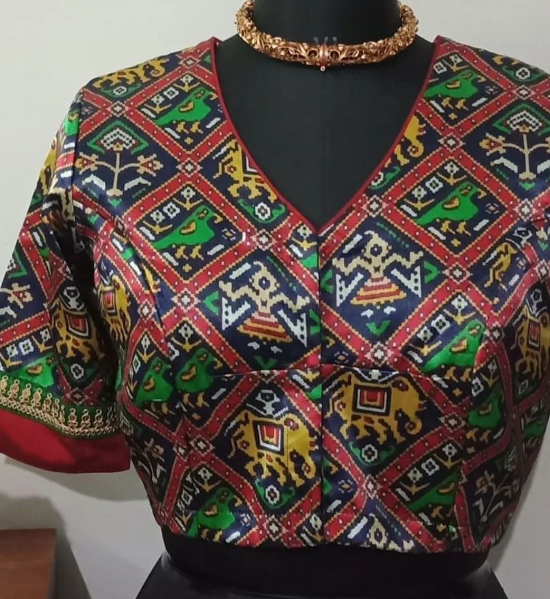 Cut-work Embroidered Sleeveless Blouse – Godhuli