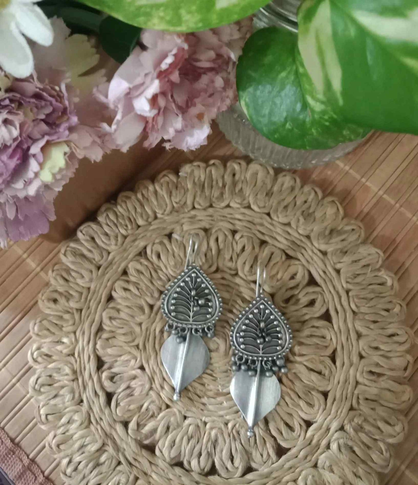 Tribal Design Earrings