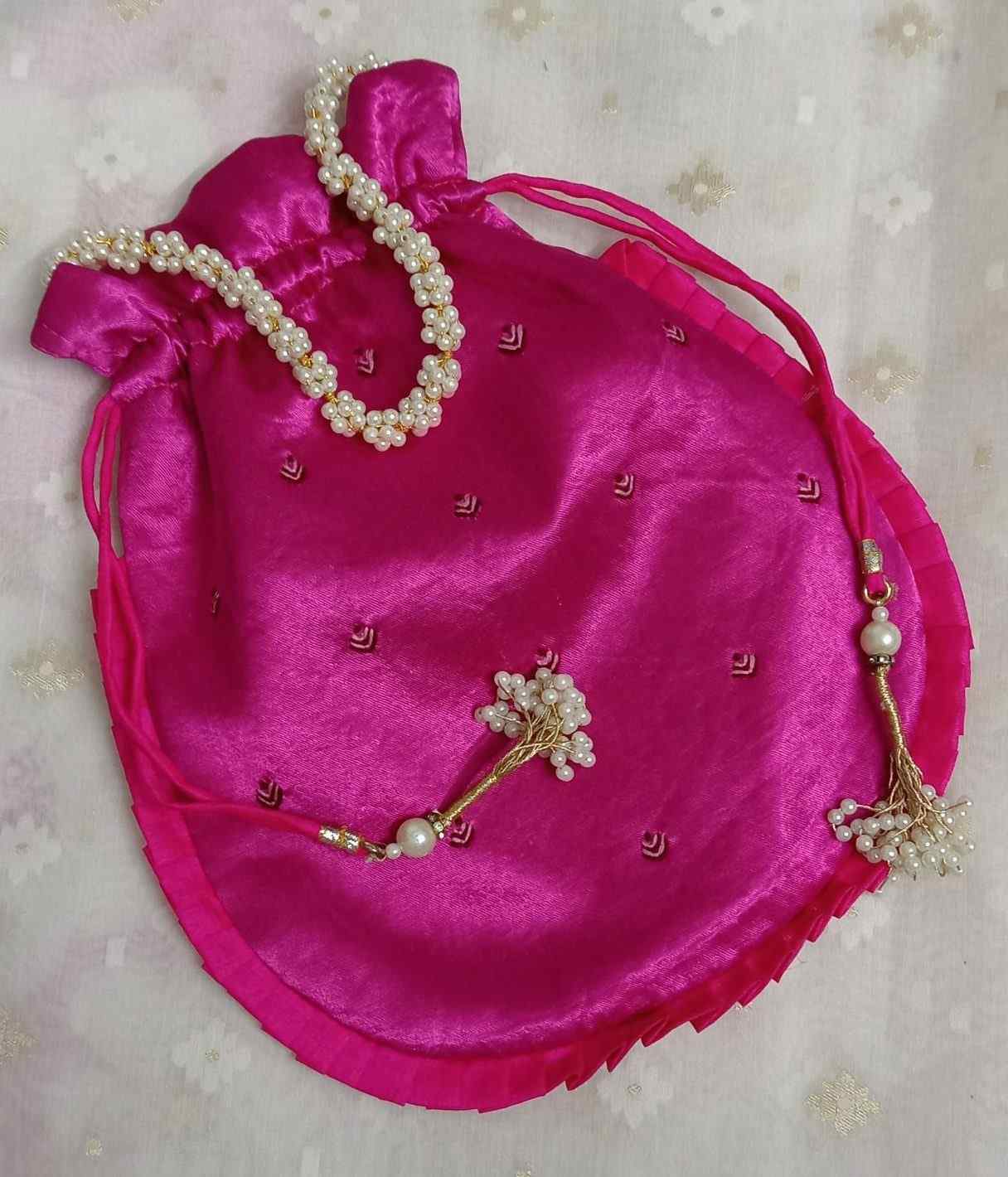 Rani Colour Shreenathji Potli Bag