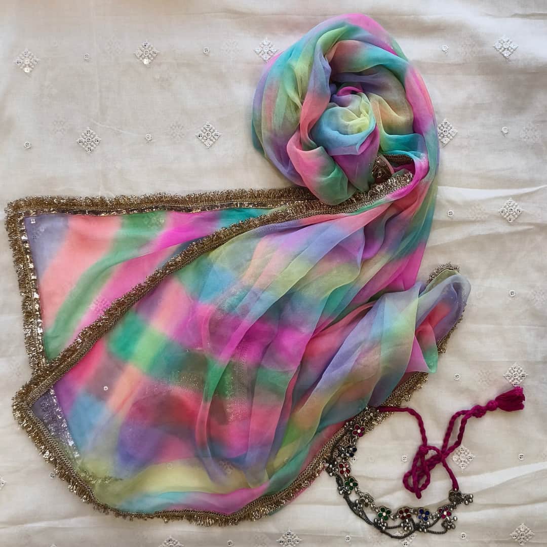 Buy Samandar Leheriya Dupatta | Godhuli
