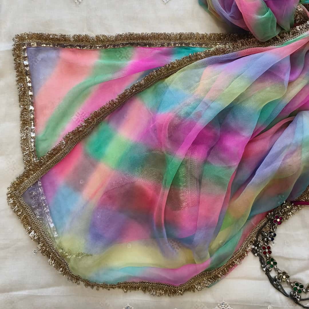 Buy Samandar Leheriya Dupatta | Godhuli
