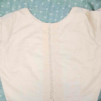 Buy Ivory Blouse with Hand Embroidered Mirror Work Blouse Combo | Perfect for B2B Orders