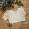 Buy Ivory Mirror Work with Puff Sleeve Blouse Combo | Perfect for B2B Orders