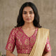Rani Banarasi Brocade Readymade Blouse | Godhuli