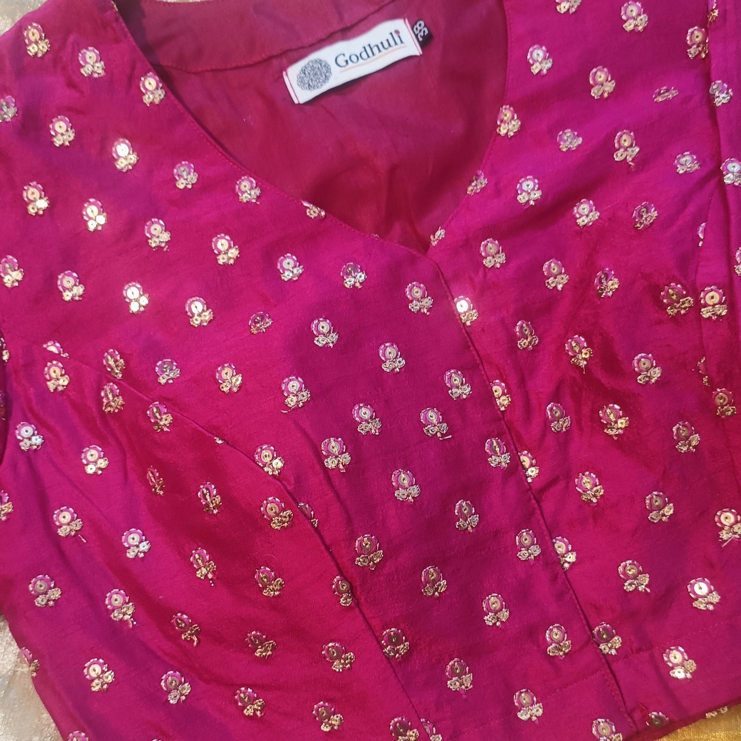 Rani Zari Work Silk Blouse