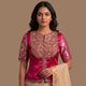Rani Gaji Silk Aari Work Readymade Blouse | Godhuli