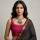Rani Sleeveless Readymade Blouse with Mirror Work | Godhuli