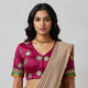 Rani Chinon Silk Readymade Blouse | Godhuli