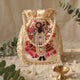 Buy Beige Colour Shreenathji Potli Bag | Godhuli