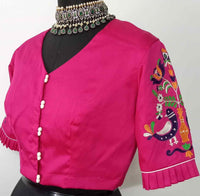Rani Embroidered Readymade Blouse | Godhuli