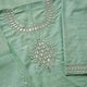 Buy Aqua Green Mirror Work Suit Set | Godhuli