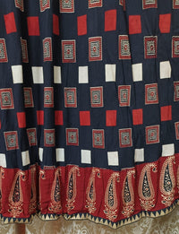 Buy Black Rayon Skirt | Godhuli