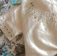 Buy Off White Gaji Silk Mirror work Blouse Combo | Perfect for B2B Orders