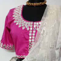 Buy Rani Heavy Mirrorwork Blouse Combo | Perfect for B2B Orders