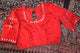 Buy Red Gaji Silk Mirror Work Ready-to-wear Blouse Combo | Perfect for B2B Orders