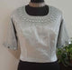 Buy Silver Ash Grey Gaji Silk Mirrorwork Blouse Combo | Perfect for B2B Orders